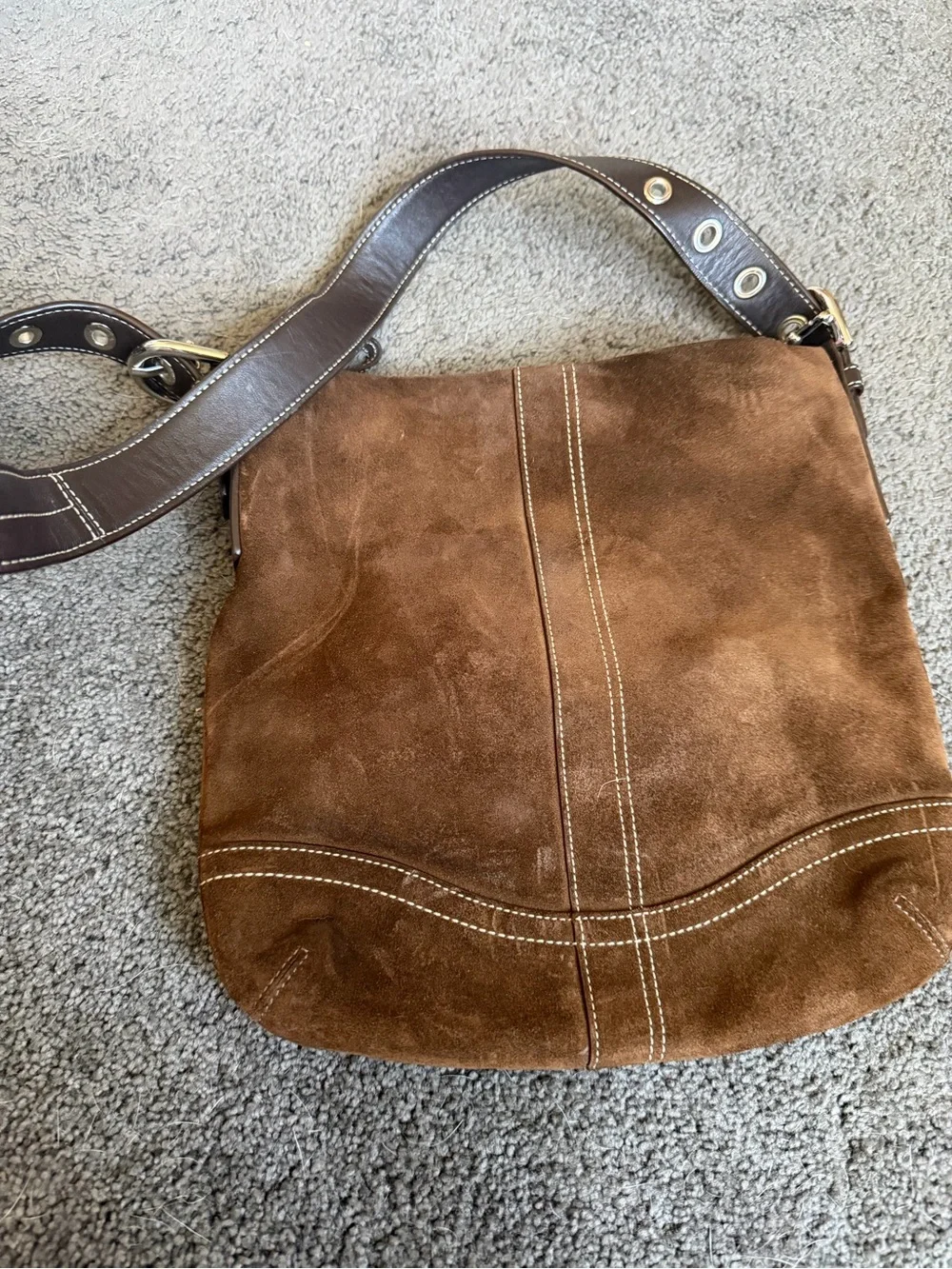 Coach Suede Bag